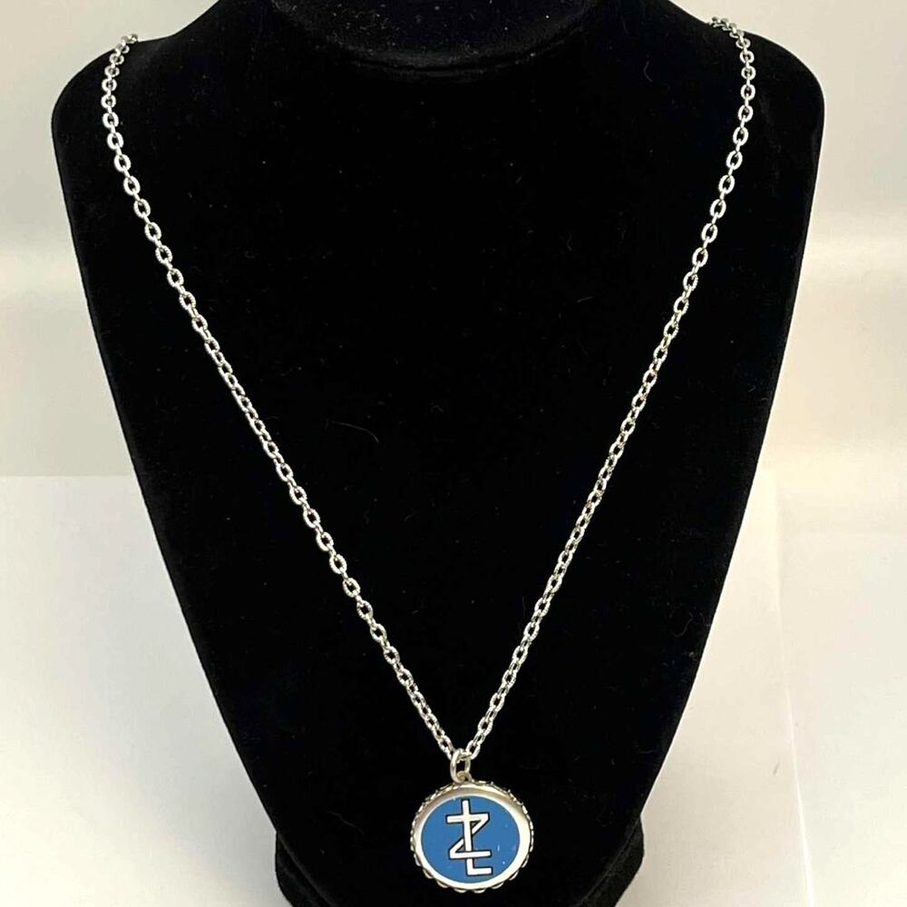Blue & Silver Men's Necklace